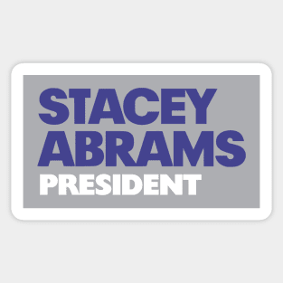 Stacey Abrams President 2024 | Women In Politics Sticker